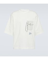 and wander - Cotton Jersey T-shirt - Lyst