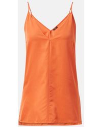 JOSEPH - Aragon Cotton And Silk Top - Lyst