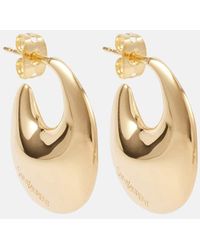 Saint Laurent - Pendientes De Aro Teardrop - Lyst