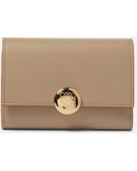 Loewe - Logo Leather Wallet - Lyst