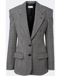 Stella McCartney - Checked Wool Blazer - Lyst