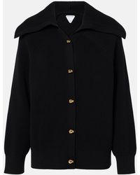 Bottega Veneta - Knot Ribbed-Knit Cotton Cardigan - Lyst