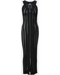Nensi Dojaka - Ribbed-Knit Maxi Dress - Lyst