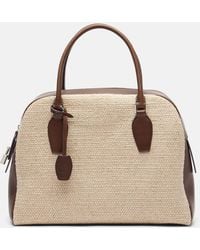 The Row - India 12.00 Small Leather Top-Handle Bag - Lyst
