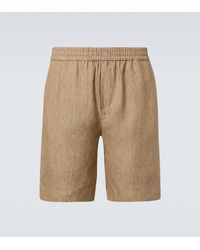 Sunspel - Shorts De Lino - Lyst