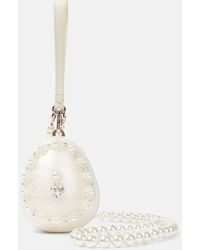 Simone Rocha - Verzierte Clutch Egg Mini - Lyst