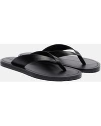 A.Emery - Flora Leather Thong Sandals - Lyst