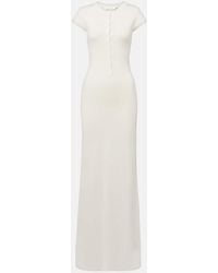 AYA MUSE - Caden Knitted Silk-Blend Maxi Dress - Lyst