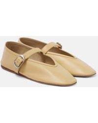Le Monde Beryl - Stella Leather Ballet Flats - Lyst