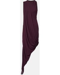 Victoria Beckham - Georgette Midi Dress - Lyst