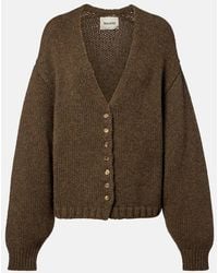 KHAITE - Axel Oversized Cashmere Cardigan - Lyst
