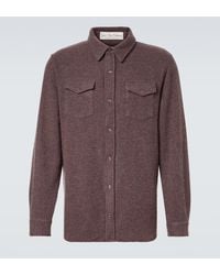 God's True Cashmere - Cashmere Shirt With Amethyst - Lyst