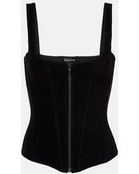 Balenciaga - Stretch Corset Top - Lyst