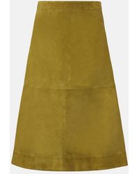 Bottega Veneta - Leather Skirts - Lyst