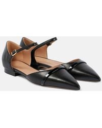 Malone Souliers - Ulla 10 Leather Mary Jane Flats - Lyst