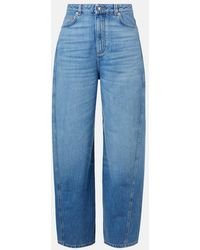 Givenchy - Cocoon High-Rise Barrel-Leg Jeans - Lyst
