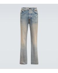 Amiri - Distressed Embellished Denim Jeans - Lyst