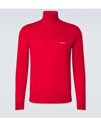 Prada - Cotton Turtleneck Sweater - Lyst