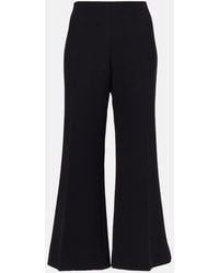 KHAITE - Walter Cotton Canvas Flared Pants - Lyst