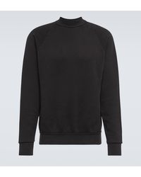 Les Tien - Cotton Jersey Mockneck Sweatshirt - Lyst