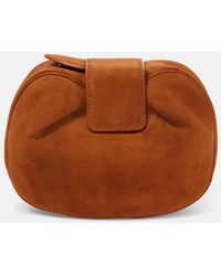 Gabriela Hearst - Demi Suede Clutch - Lyst