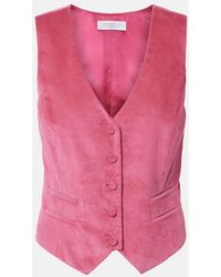 Gabriela Hearst - Coleridge Cotton Corduroy Vest - Lyst