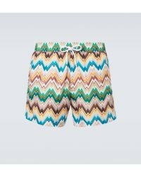 Missoni - Zigzag Swim Trunks - Lyst