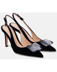 Gianvito Rossi - Pumps Slingback Jaipur 85 - Lyst