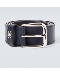 Gucci - Guertel Interlocking G Aus Leder - Lyst