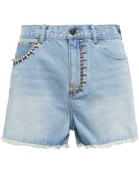 Farfetch Damen Kleidung Hosen & Jeans Kurze Hosen Shorts Sea-Skin cycling shorts 