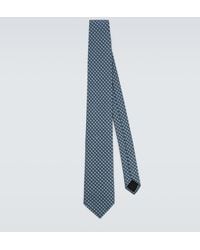 ZEGNA - Silk Jacquard Tie - Lyst