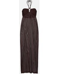 Melissa Odabash - Harriet Keyhole Halterneck Maxi Dress - Lyst