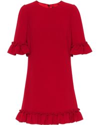 Dolce & Gabbana Exklusiv bei Mytheresa – Kleid aus Jersey - Rot