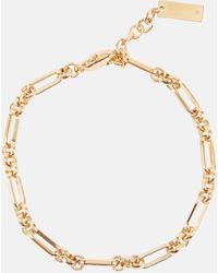 Saint Laurent - Figaro Chain Bracelet - Lyst