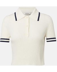 Jonathan Simkhai - Whitten Boucle Polo Shirt - Lyst