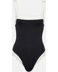 Marysia Swim - Bianco Maillot Square Neck Swimsuit - Lyst