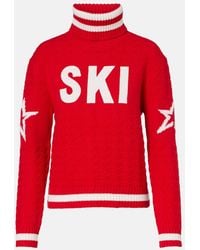 Perfect Moment - Rollkragenpullover Glacier Aus Wolle - Lyst