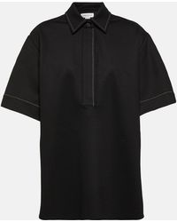 Victoria Beckham - Pointed Collar Shirt - Lyst
