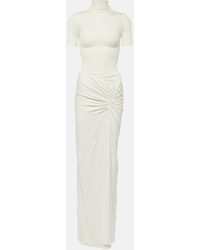 Christopher Esber - Fusion Ruched Maxi Dress - Lyst