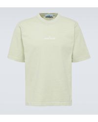 Stone Island - Tinto Terra Cotton Jersey T-shirt - Lyst