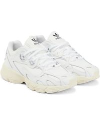 adidas Sneakers Astir mit Leder - Weiß