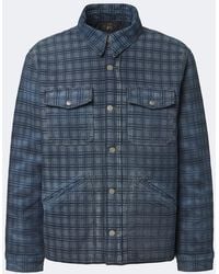 RRL - Jacquard Plaid Denim Jacket - Lyst