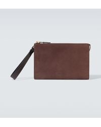 Tom Ford - Mini Leather Pouch With Strap - Lyst