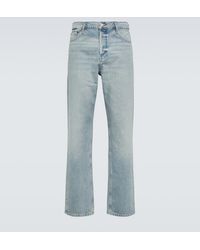 FRAME - Mid-Rise Straight Jeans - Lyst