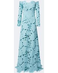 Costarellos - Off-Shoulder Floral Guipure Lace Gown - Lyst