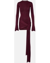 AYA MUSE - Minikleid Aus Jersey - Lyst