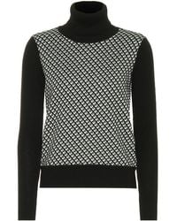Diane von Furstenberg Pullover aus einem Wollgemisch - Schwarz