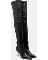 Jimmy Choo - Camie 85 Leather Over-The-Knee Boots - Lyst