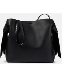 Acne Studios - Schultertasche Musubi Midi Aus Leder - Lyst
