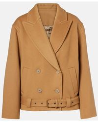 Isabel Marant - Jacke Winry Aus Wolle Und Kaschmir - Lyst